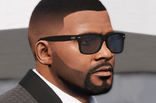 Franklin degrade hairstyle 