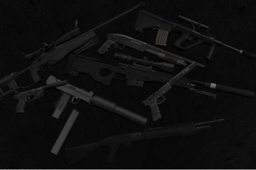 Jridah's Small Weapon Pack