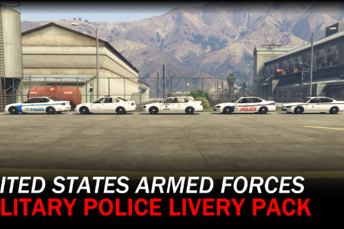 United States Armed Forces Military Police Pack [USAF|USMP|CNIC|CNRSW|USMC]